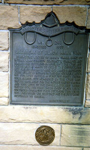 blackhawk war, historical marker